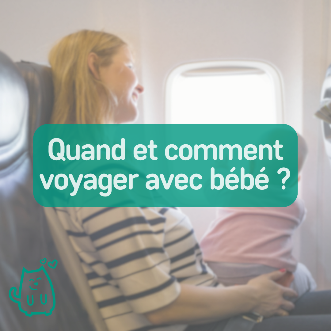 comment voyager avec bébé