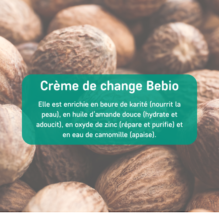 La crème de change Bebio : une pépite naturelle à avoir