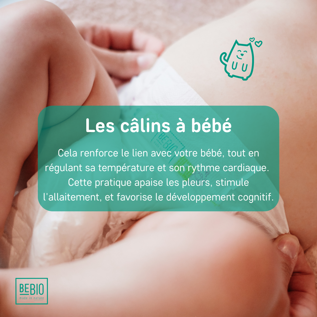 câlins bébé